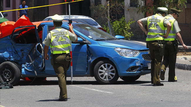 Carabineros cambiará el modo de contabilizar a los muertos en accidentes de tránsito