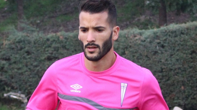 Germán Voboril vivió su primera práctica como jugador de U. Católica