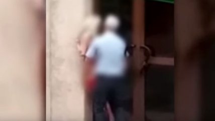 Ancianos fueron sorprendidos teniendo sexo en la calle