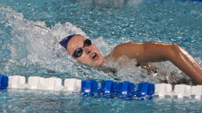 Kristel Köbrich se colgó la medalla de plata en la Copa del Mundo de Rusia