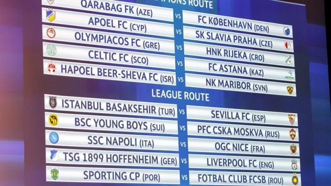 Napoli y Niza chocarán en la eliminatoria previa de la Champions