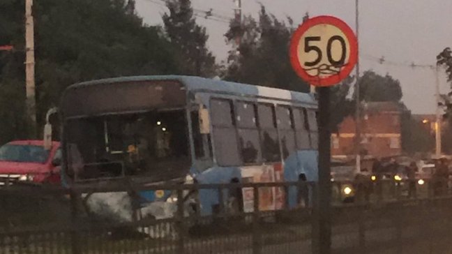 Hombre falleció tras ser atropellado por bus del Transantiago en Pedro Aguirre Cerda