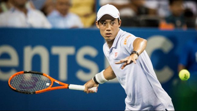 Kei Nishikori tuvo que dar dura batalla para avanzar en el ATP 500 de Washington