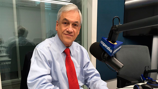 Sebastián Piñera en El Diario de Cooperativa