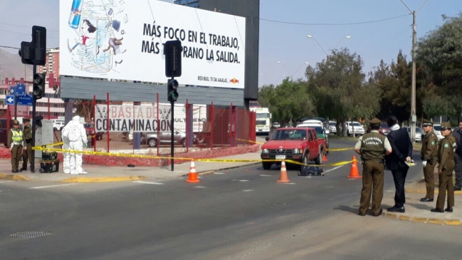 Limpiador de vidrios mató a conductor en Antofagasta