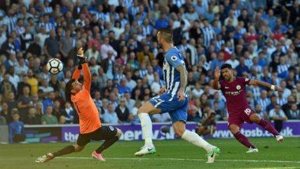 El trabajado triunfo de Manchester City ante Brighton por la primera fecha de la Premier League