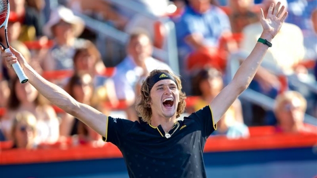 Alexander Zverev doblegó a Roger Federer y se coronó en el Masters 1.000 de Montreal