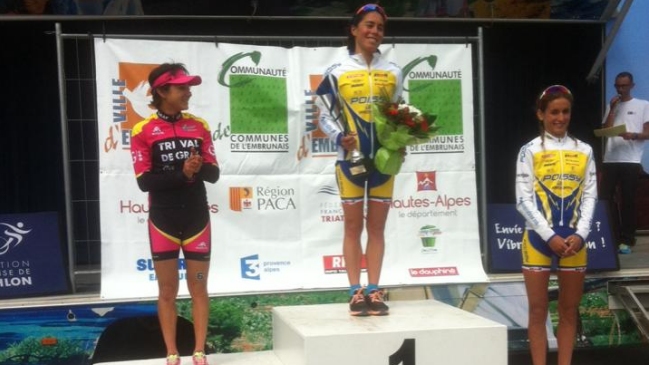Bárbara Riveros se adjudicó el segundo lugar en el Grand Prix de Embrun