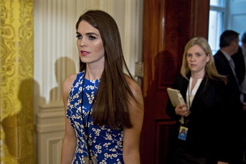 La Casa Blanca nombra a Hope Hicks como directora de comunicaciones interina