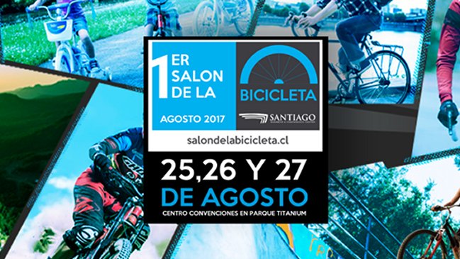 El primer Salón de la Bicicleta se realizará a fines de agosto en Santiago