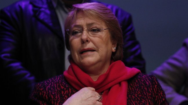 Presidenta Bachelet expresó su 