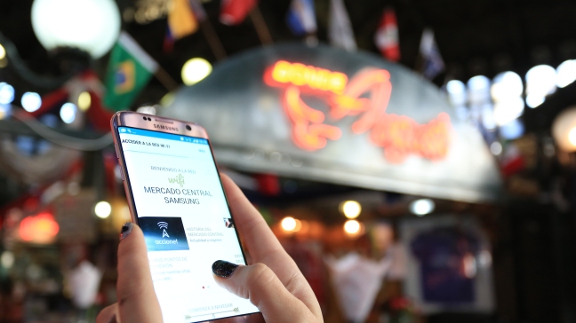 Inauguran red de Wifi gratuito en el Mercado Central