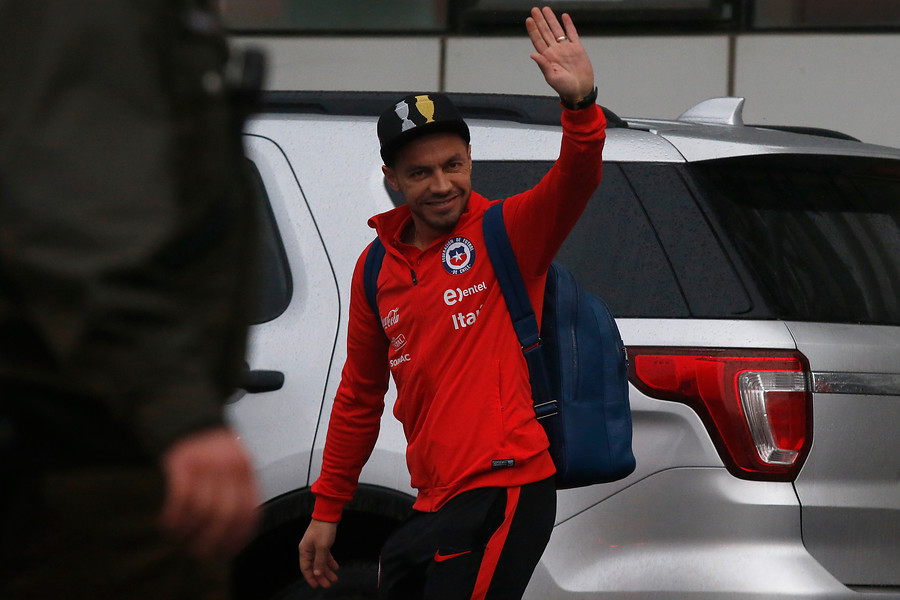 Marcelo Díaz fue recibido como estrella por los medios mexicanos