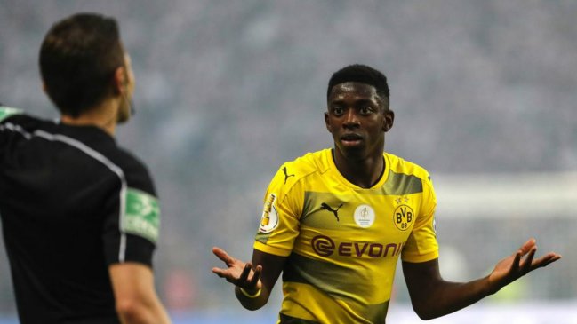 Borussia Dortmund se molestó con FC Barcelona por la rebeldía de Ousmane Dembélé