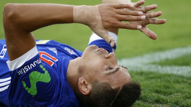 Matías Rodríguez es baja en la U frente a Huachipato y se reserva para el Superclásico