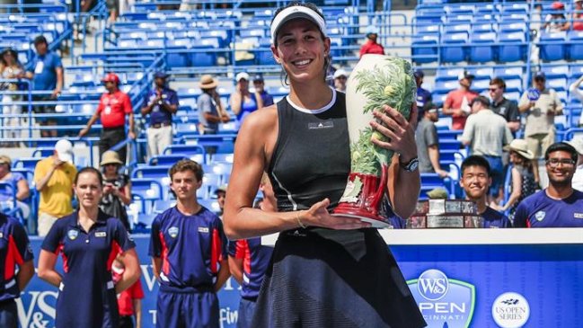 Muguruza destrozó a Halep y se proclamó campeona en Cincinnati