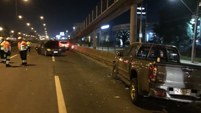 Menor falleció tras accidente de tránsito en Vespucio Norte