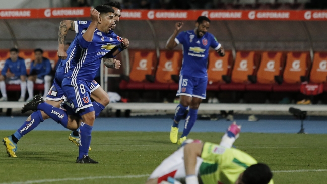¿El gol de la fecha? David Pizarro definió el triunfo de U. de Chile sobre Huachipato