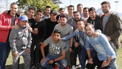 La emotiva despedida de los ex compañeros al retirado Milovan Mirosevic