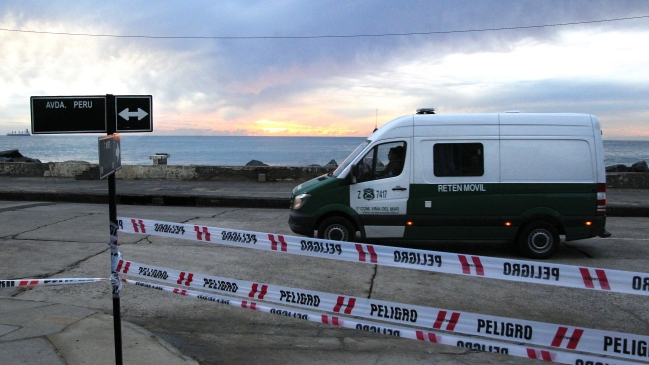 Autoridades cerraron borde costero en Viña del Mar y Concón por marejadas