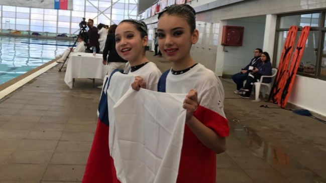 Chile se quedó con el tercer lugar en la categoría sub 12 del Panamericano de Nado Sincronizado