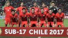La selección chilena sub 17 presentó su nómina para jugar el Torneo Cuatro Naciones en Francia