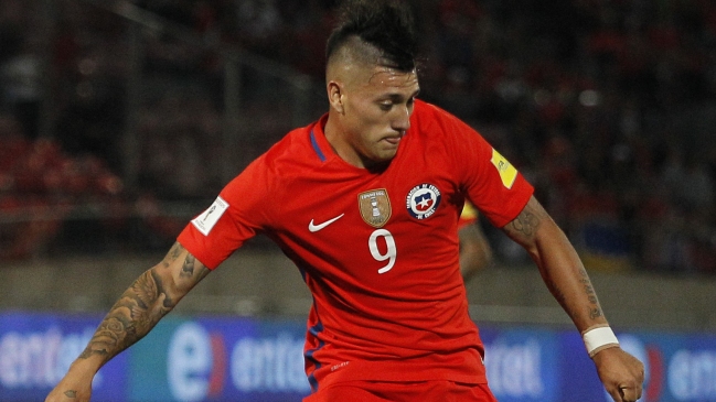 Nicolás Castillo adelantó su viaje para unirse a la selección chilena de cara a las Clasificatorias