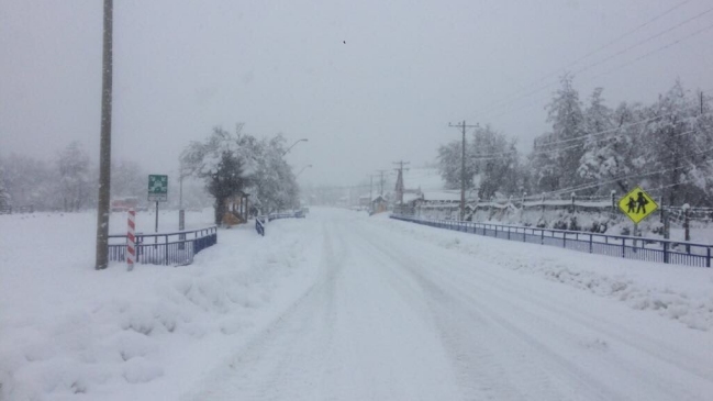 Sistema frontal afecta a la zona centro sur de Chile