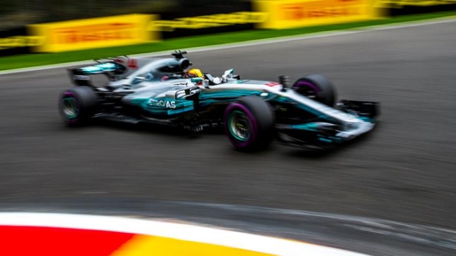 La grilla de salida del Gran Premio de Bélgica de la Fórmula 1