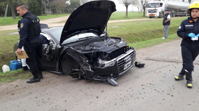 El hermano mayor de Lionel Messi chocó su automóvil en las afueras de Rosario