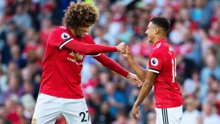 Rashford y Fellaini extendieron la racha de Manchester United en la Premier League