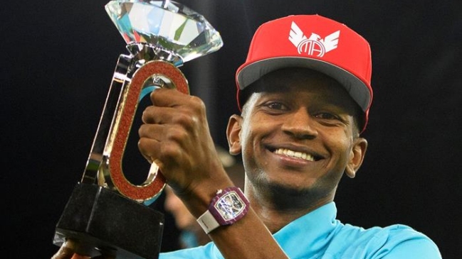Mutaz Essah Barshim volvió a superar los 2,40 metros para celebrar en Eberstadt