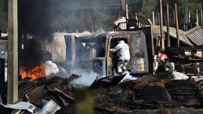 Fiscal jefe de Mariquina por ataques incendiarios: 