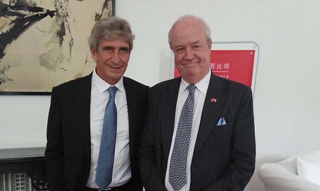 Manuel Pellegrini participó del Chile Week en China