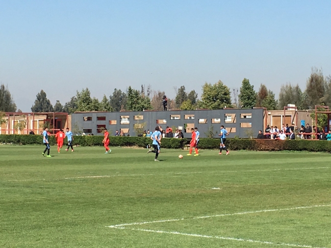 La sub 20 de Chile derrotó a Uruguay en duelo amistoso
