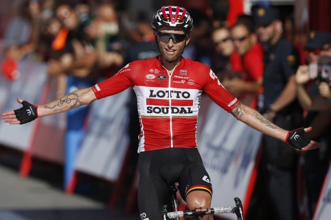 Tomasz Marczynski logró su doblete en la Vuelta a España