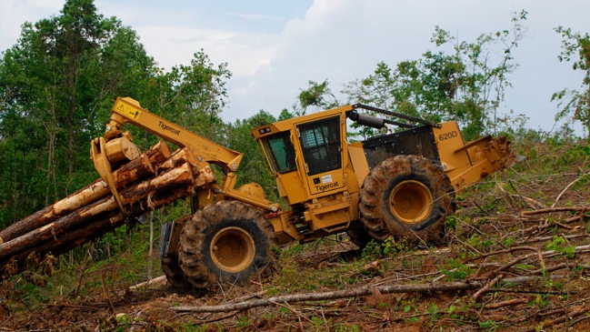 Carabineros investiga quema de máquina forestal en Pitrufquén