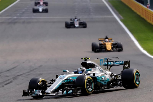 Valtteri Bottas mantuvo el dominio de Mercedes en las prácticas de Imola