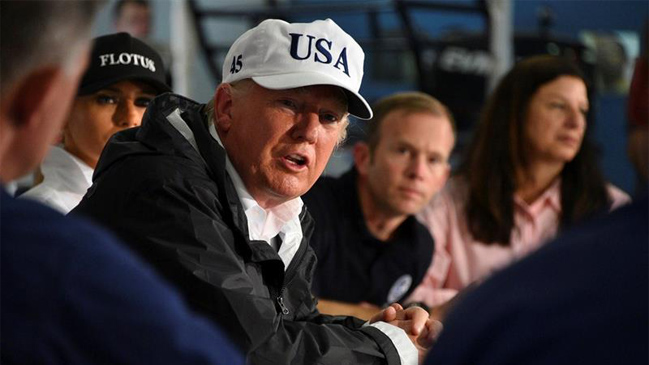 Huracán Harvey: Trump pidió al Congreso 7.850 millones de dólares para damnificados