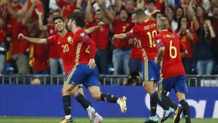 España goleó a Italia y dio otro paso al Mundial de Rusia 2018