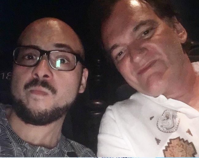 Nicolás López agradeció a Tarantino por acompañarlo a ver su nueva película