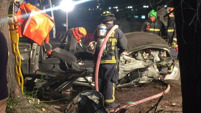 Al Menos Dos Lesionados Tras Accidente De Tránsito En Santiago Cooperativacl 9517