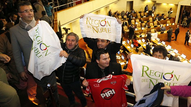 Ley que crea la Región de Ñuble se publica este martes en el Diario Oficial