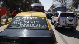 El Gobierno concretó la querella por Ley de Seguridad del Estado por el bloqueo que realizaron los taxistas en el Aeropuerto de Santiago.