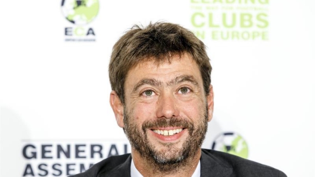 Andrea Agnelli fue elegido nuevo presidente de la Asociación de Clubes Europeos