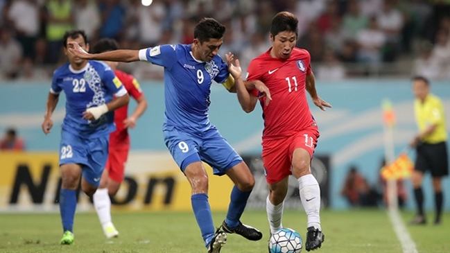 Corea del Sur aseguró un pasaje para el Mundial de Rusia 2018
