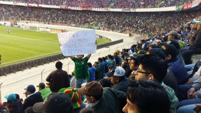 Evo Morales destacó a la hinchada boliviana: Impecable conducta sin discriminación
