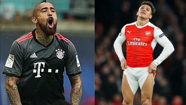 Arturo Vidal y Alexis Sánchez intregan equipos ideales de L'Equipe para sus respectivas ligas