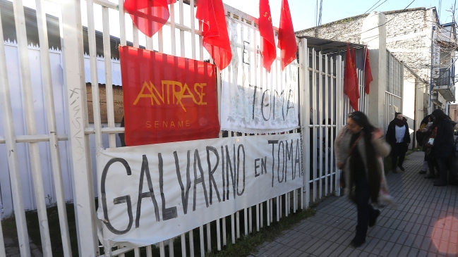 Trabajadores depusieron toma del Cread Galvarino del Sename
