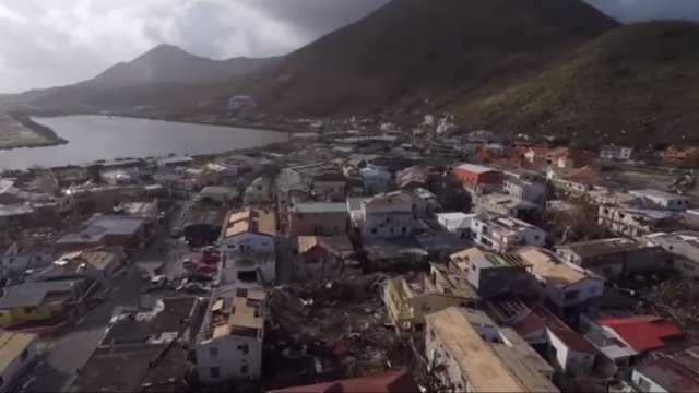 [Video] Dron mostró la devastación del huracán Irma en isla de San ...
